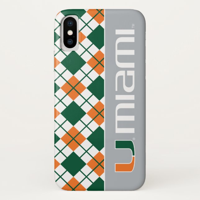The U Miami Case-Mate iPhone Case (Back)