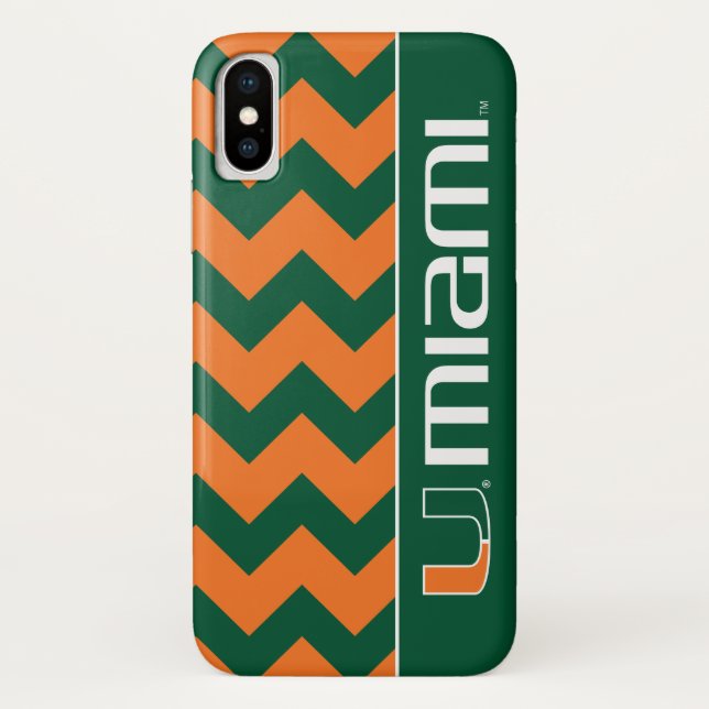 The U Miami Case-Mate iPhone Case (Back)