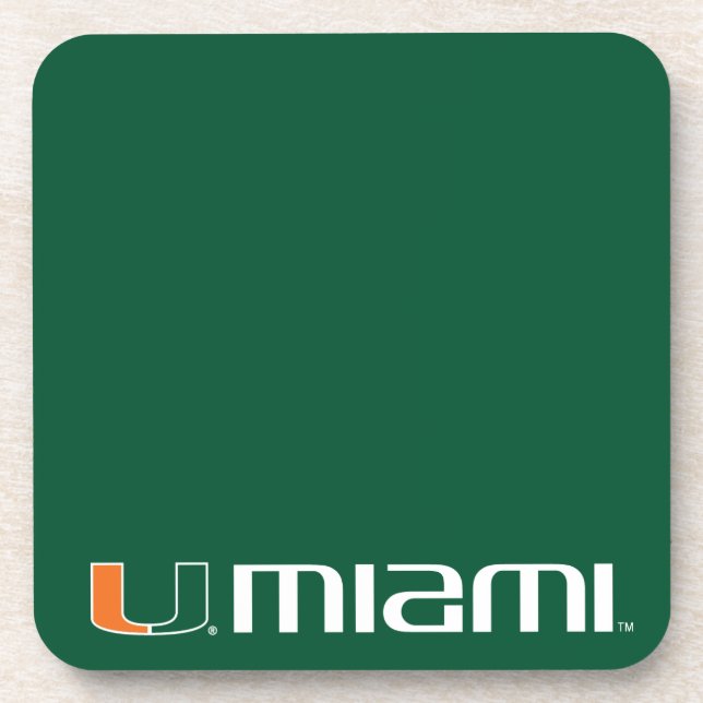 The U Miami Coaster (Front)