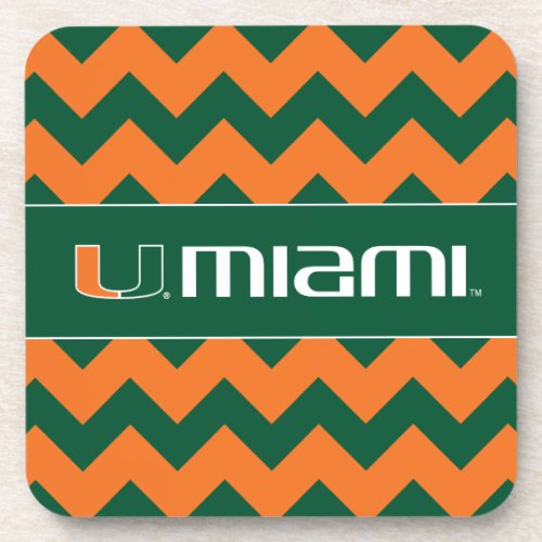 The U Miami Drink Coaster