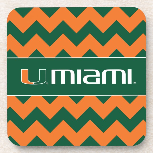 The U Miami Drink Coaster (Front)