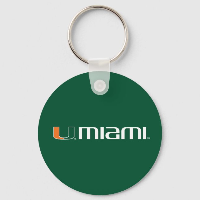 The U Miami Keychain (Front)