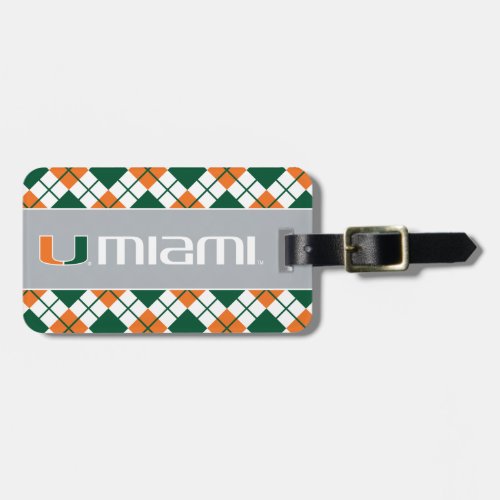 The U Miami Luggage Tag