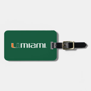 The U Miami Luggage Tag