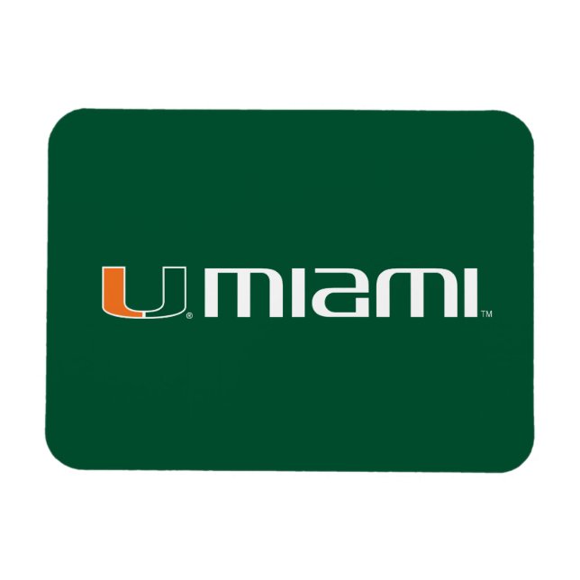 The U Miami Magnet (Horizontal)