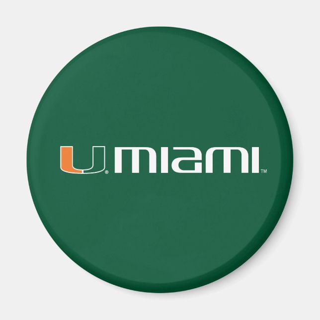 The U Miami Magnet (Front)