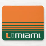 The U Miami Mouse Pad<br><div class="desc">Get all of the best University of Miami gear at Zazzle.com! Support the Hurricanes in style with these products that are perfect for students, alumni, family, and fans. All of these products are customizable with your name, your sport, or your class year. Represent the U by sporting Green and Orange...</div>