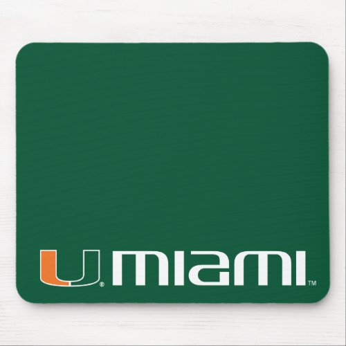 The U Miami Mouse Pad