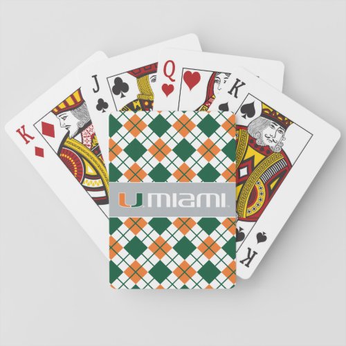 The U Miami Playing Cards