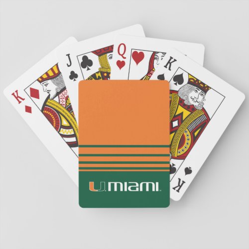 The U Miami Poker Cards