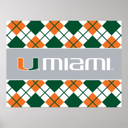 The U Miami Poster