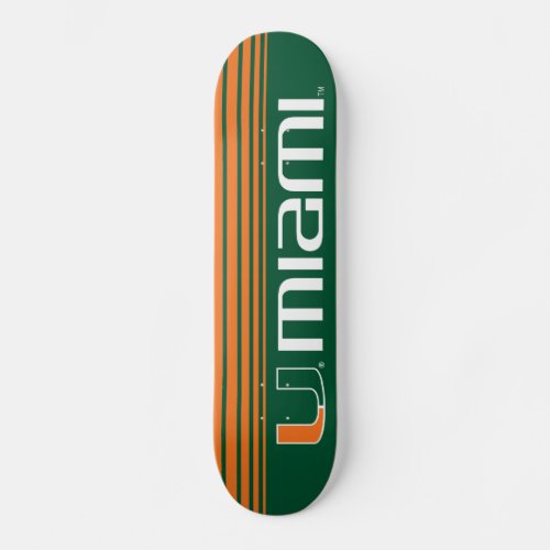 The U Miami Skateboard