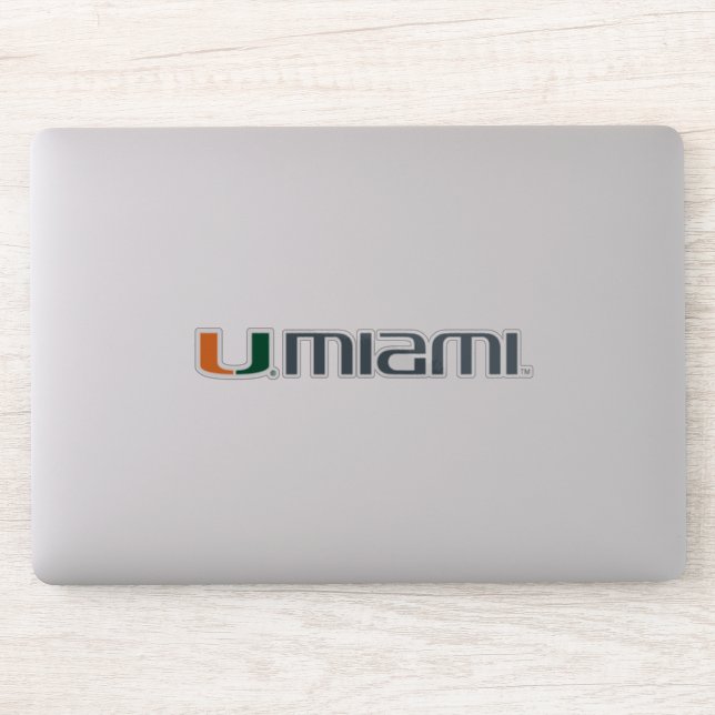 The U Miami Sticker (Computer)
