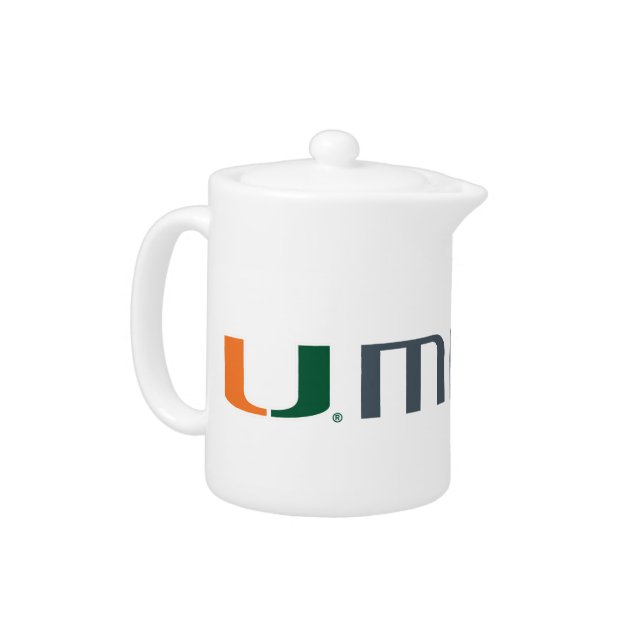 The U Miami Teapot (Left)