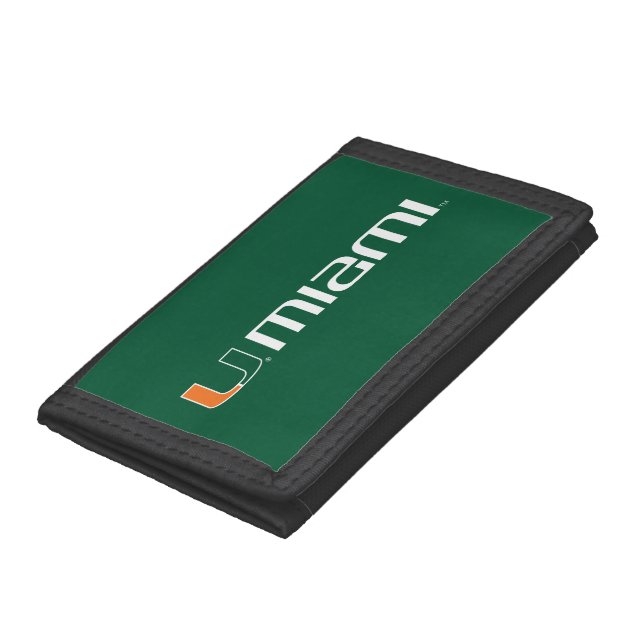 The U Miami Tri-fold Wallet (Bottom)