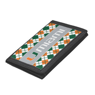 The U Miami Trifold Wallet