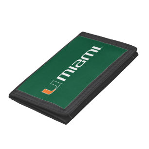 The U Miami Trifold Wallet