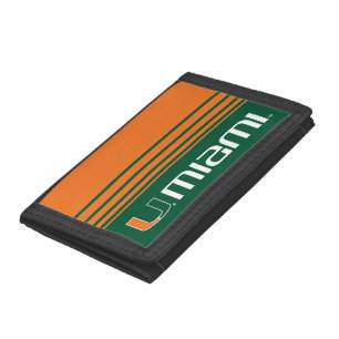 The U Miami Trifold Wallet