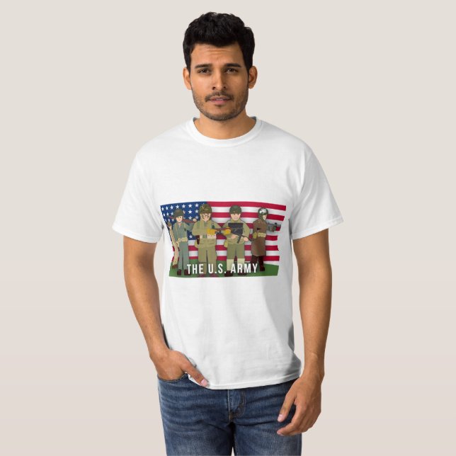 The U.S. Army Faction World War I T-Shirt (Front Full)