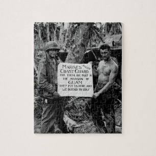 The U.S. Marines salute the U.S_War Image Jigsaw Puzzle
