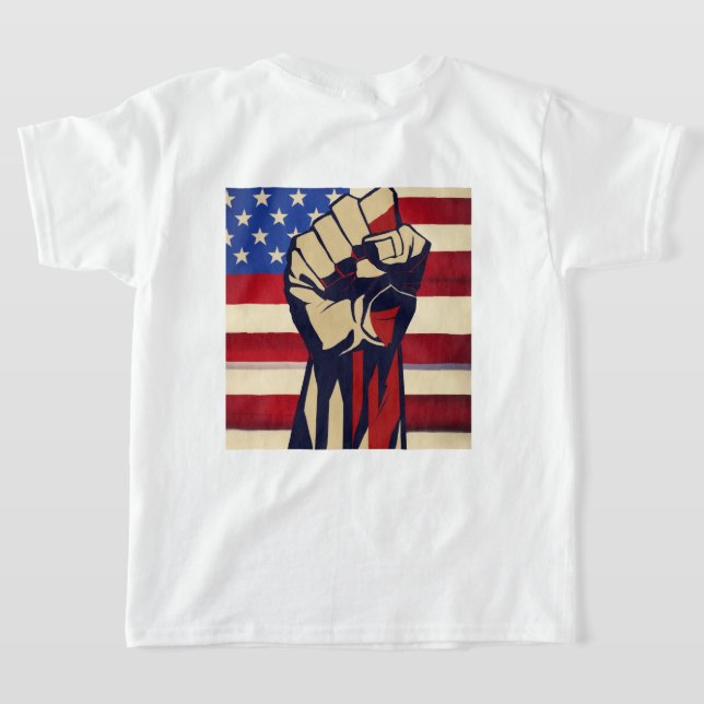 the u.s t-shirt (Laydown Back)