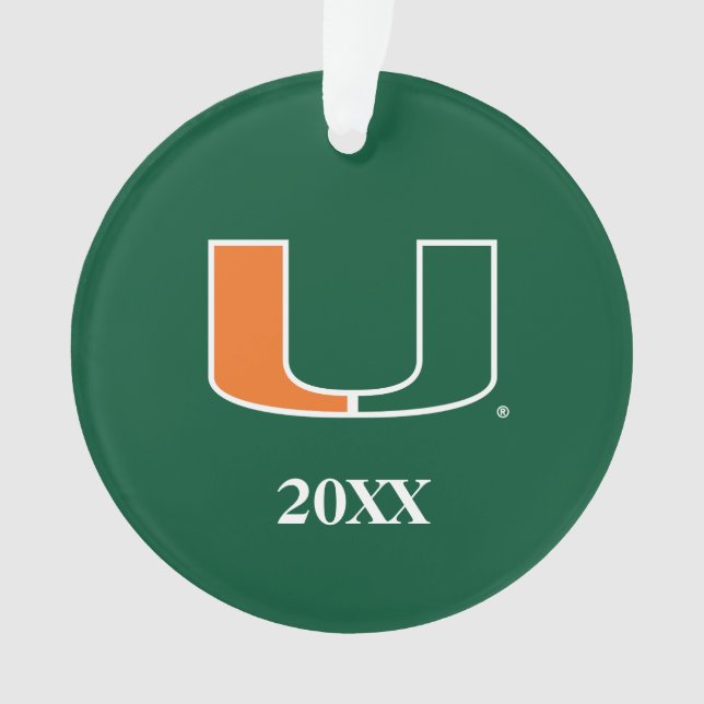 The U with Year Ornament (Front)