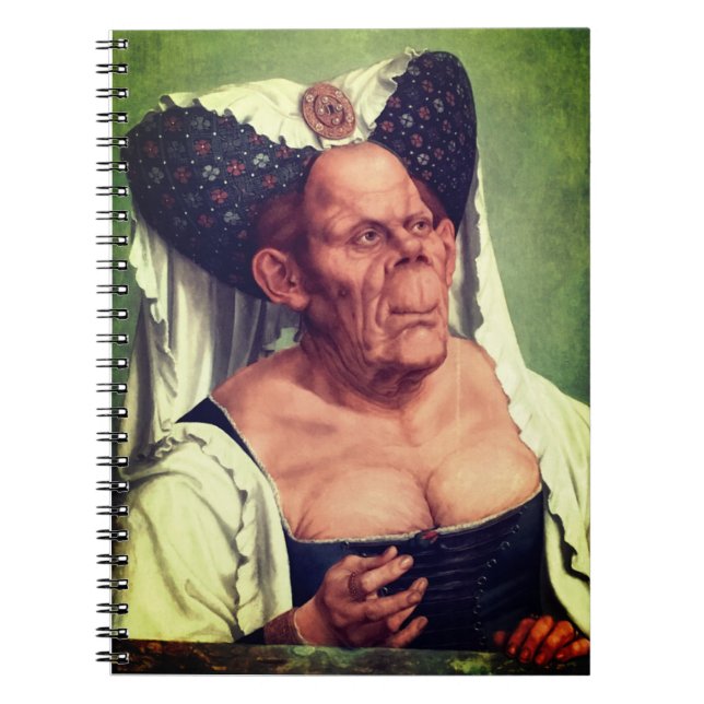 The Ugly Duchess - Spiral  Photo Notebook (Front)