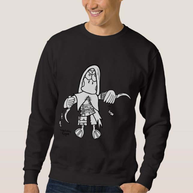 The ugly duck as thief sweatshirt (Front)