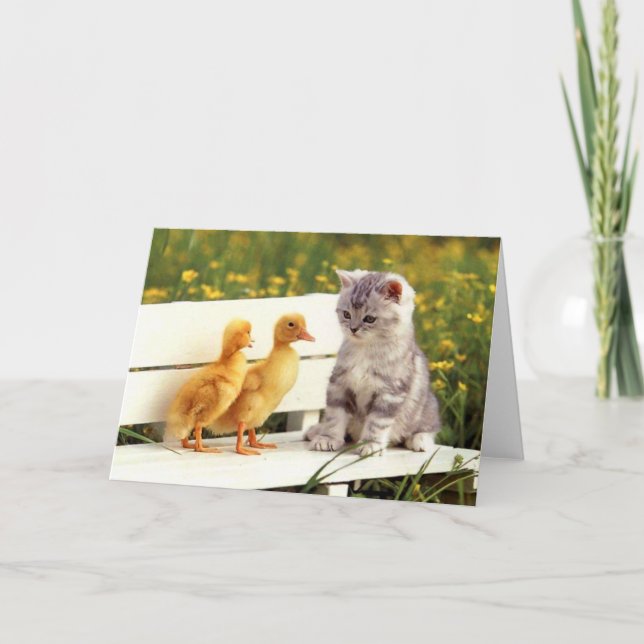 The Ugly Duckling Greeting Card (Front)