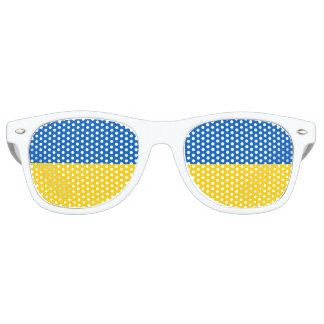 The Ukrainian colour | Flag of Ukraine Retro Sunglasses