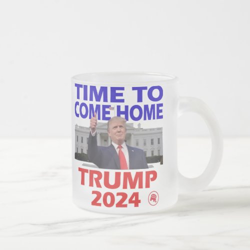 The Ultimate 2024 Donald Trump Election Mug Frosted Glass Coffee Mug