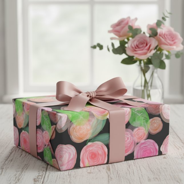 The Ultimate Artistic Rose Wrap Set Wrapping Paper Sheets (The Ultimate Artistic Rose Wrap Set Wrapping Paper Sheets)