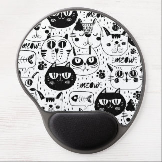 The Ultimate Cat Lover - Cozy Cat pet  Gel Mouse Pad
