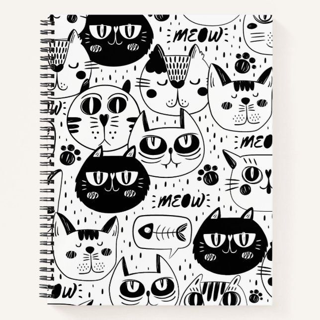 The Ultimate Cat Lover - Cozy Cat pet  Notebook (Front)