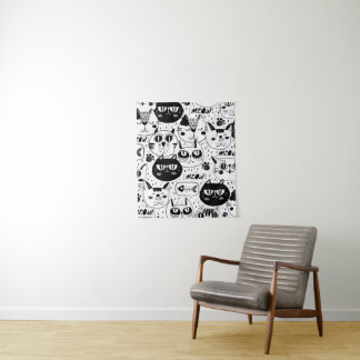 The Ultimate Cat Lover - Cozy Cat pet  Tapestry