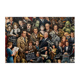 The Ultimate Cinema Legend: IMDb Top 100 Tribute Acrylic Print