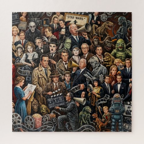 The Ultimate Cinema Legend: IMDb Top 100 Tribute Jigsaw Puzzle