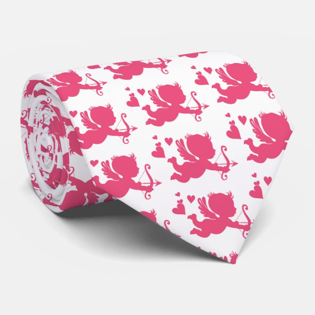 THE "ULTIMATE CUPID TIE" FOR YOUR GUY NECK TIE (Rolled)