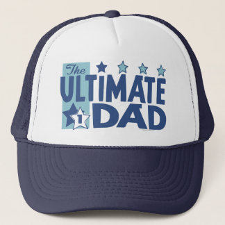 The Ultimate Dad Blue Trucker Hat