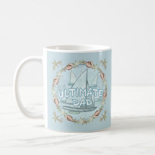 The Ultimate Dad custom name mug