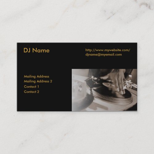 The Ultimate DJ Business Card