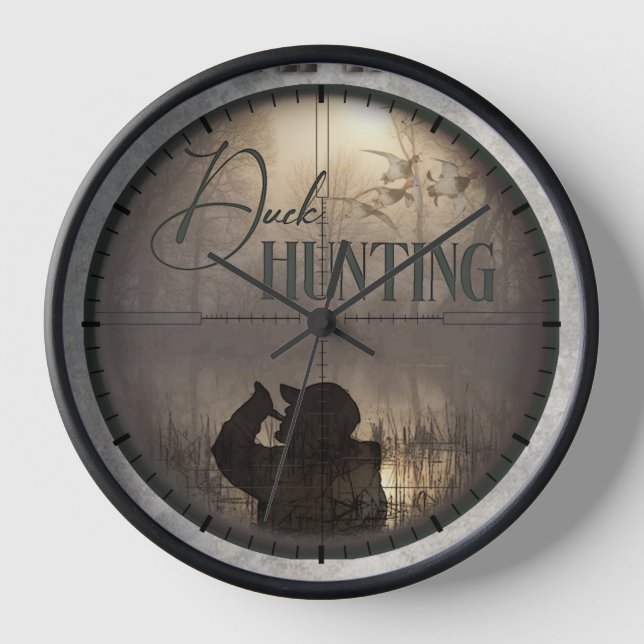 The ultimate duck hunting clock (Front)