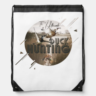 The ultimate duck hunting drawstring bag