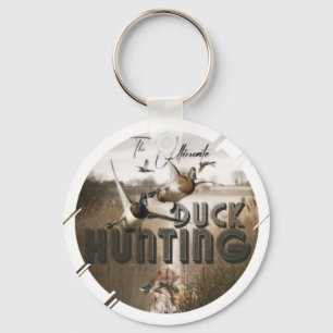 The ultimate duck hunting drawstring bag classic r keychain