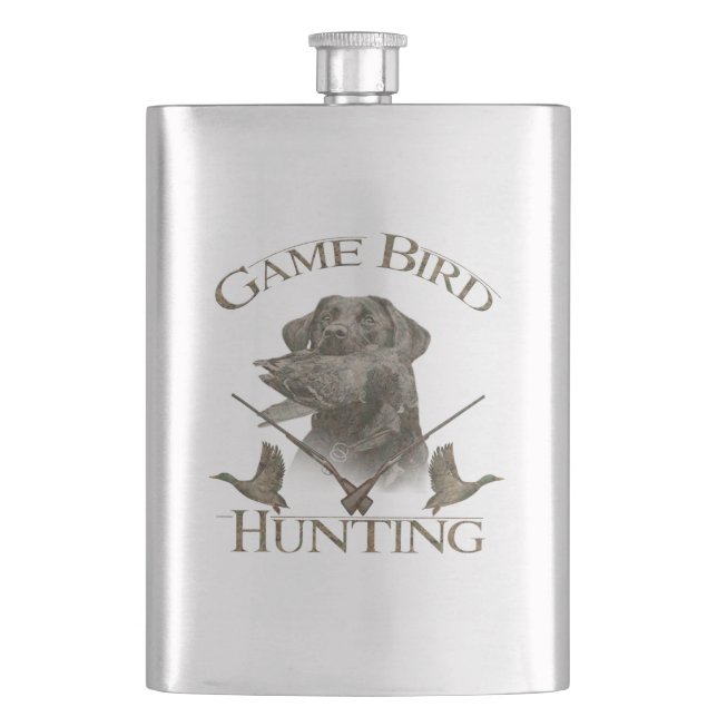 The ultimate duck hunting   flask (Front)