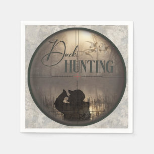 The ultimate duck hunting     napkins