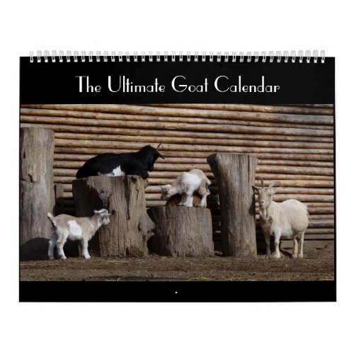 The Ultimate Goat Calendar