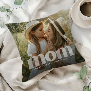 The Ultimate Personalized Gift: Stylish Mom Throw Pillow