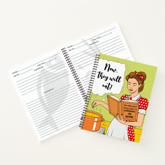 The Ultimate Picky Eater's Cookbook For Mothers Notebook (Inside)