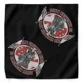 The Ultimate Ride Is American Made Biker Bandana